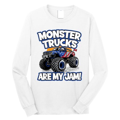 Monster Trucks Are My Jam Long Sleeve Shirt