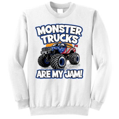 Monster Trucks Are My Jam Sweatshirt