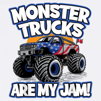 Monster Trucks Are My Jam T-Shirt
