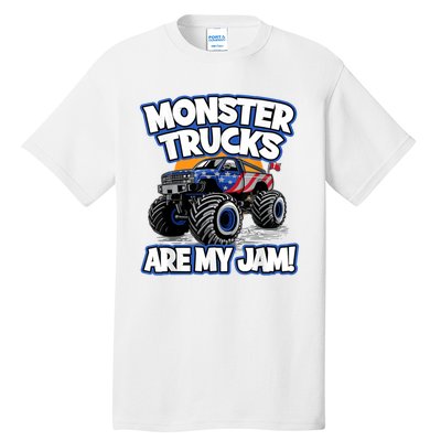 Monster Trucks Are My Jam Tall T-Shirt