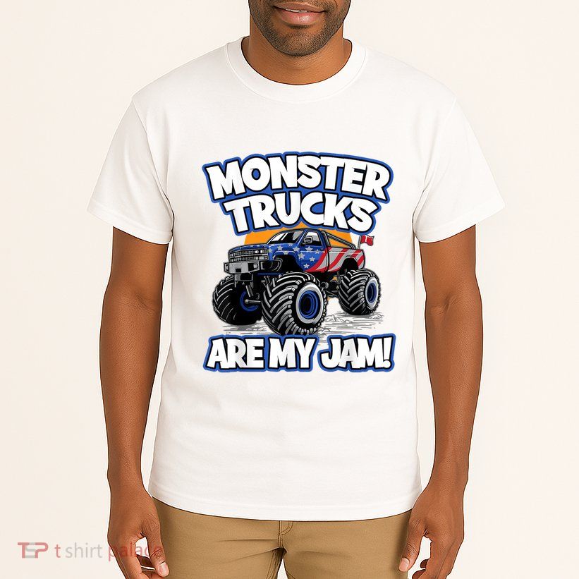 Monster Trucks Are My Jam Tall T-Shirt
