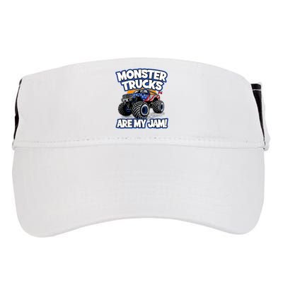Monster Trucks Are My Jam Adult Drive Performance Visor