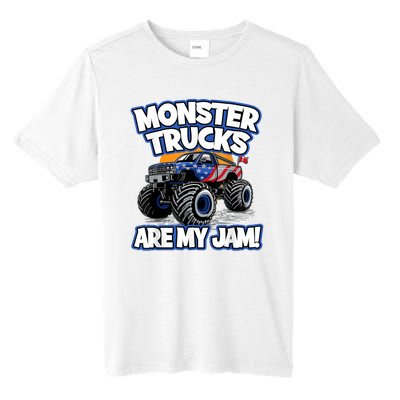 Monster Trucks Are My Jam Tall Fusion ChromaSoft Performance T-Shirt