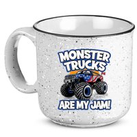 Monster Trucks Are My Jam 15oz Campfire Ceramic Mug
