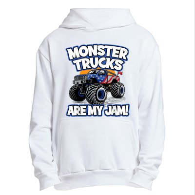 Monster Trucks Are My Jam Urban Pullover Hoodie