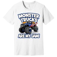 Monster Trucks Are My Jam Premium T-Shirt