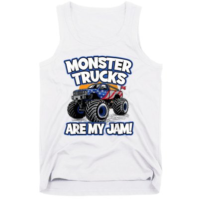 Monster Trucks Are My Jam Tank Top