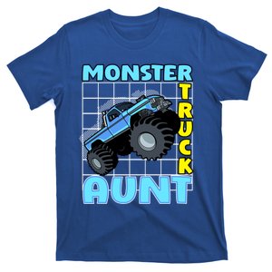 Monster Truck Aunt Monster Truck Family Fans Meaningful Gift T-Shirt