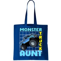 Monster Truck Aunt Monster Truck Family Fans Meaningful Gift Tote Bag