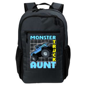 Monster Truck Aunt Monster Truck Family Fans Meaningful Gift Daily Commute Backpack