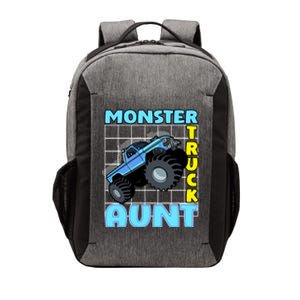 Monster Truck Aunt Monster Truck Family Fans Meaningful Gift Vector Backpack