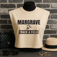 Margrave Track And Field Garment-Dyed Women's Muscle Tee