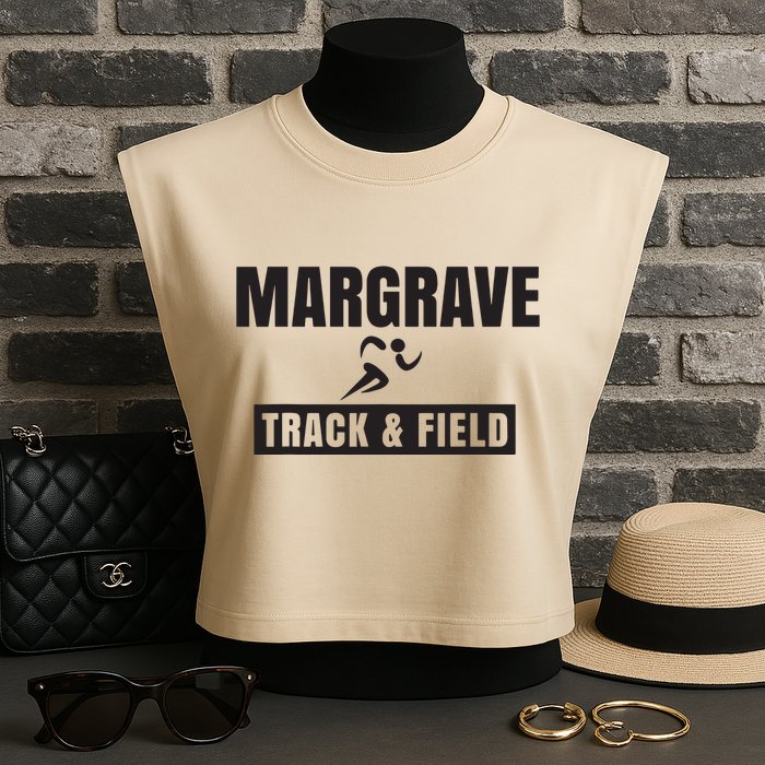 Margrave Track And Field Garment-Dyed Women's Muscle Tee
