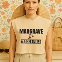 Margrave Track And Field Garment-Dyed Women's Muscle Tee