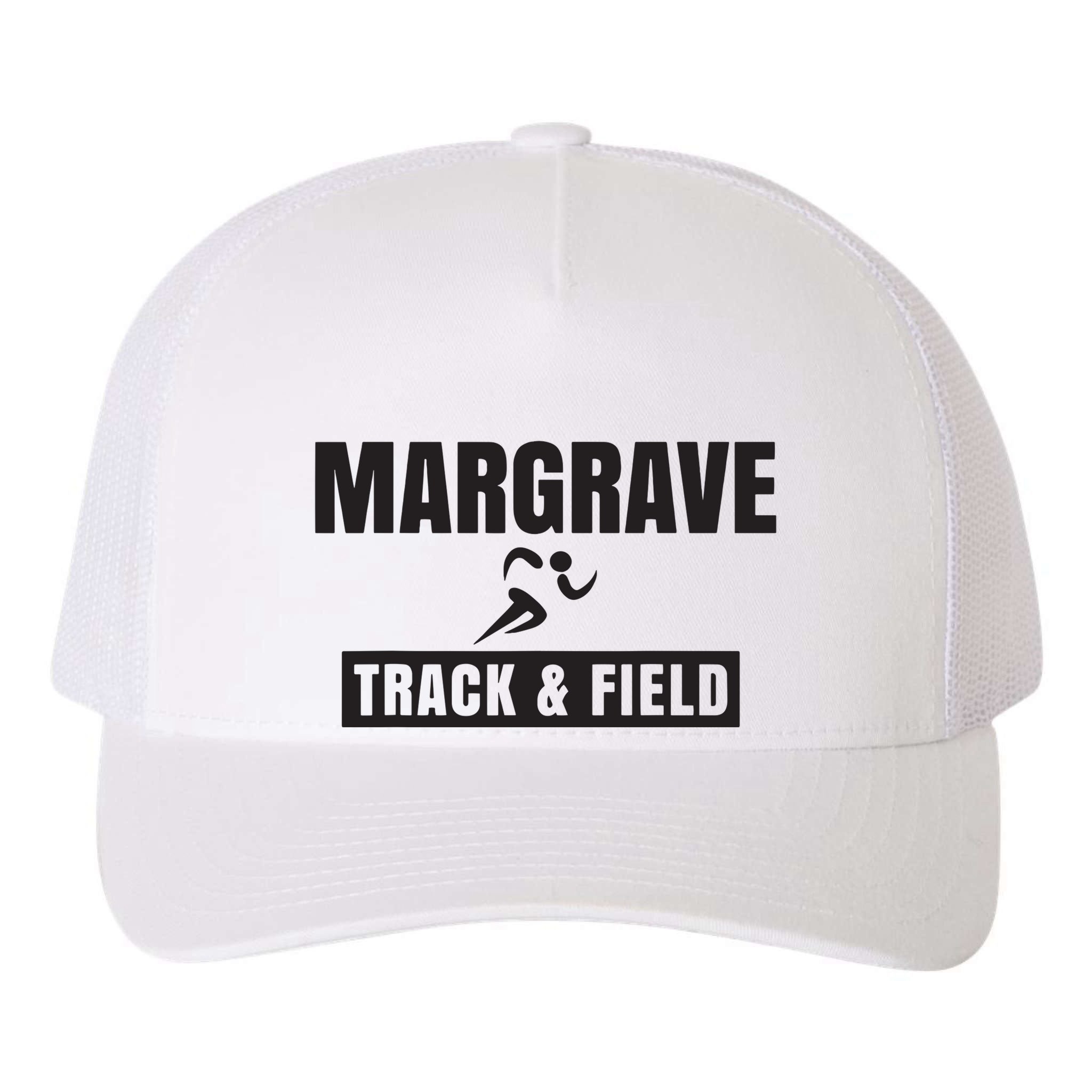Margrave Track And Field Yupoong Adult 5-Panel Trucker Hat