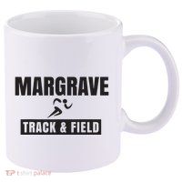 Margrave Track And Field 11oz C Handle Ceramic Mug