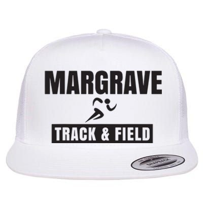 Margrave Track And Field Flat Bill Trucker Hat