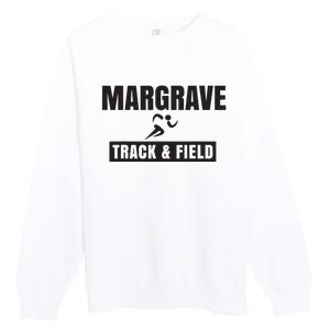 Margrave Track And Field Premium Crewneck Sweatshirt