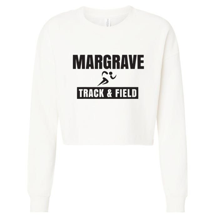 Margrave Track And Field Cropped Pullover Crew