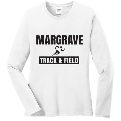 Margrave Track And Field Ladies Long Sleeve Shirt