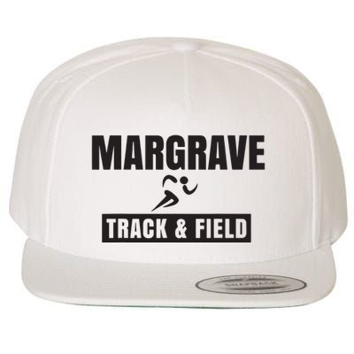 Margrave Track And Field Wool Snapback Cap