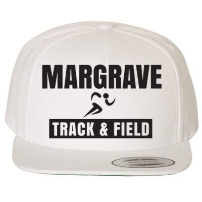 Margrave Track And Field Wool Snapback Cap