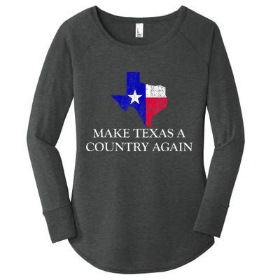 Make Texas A Country Again Texas Secede Texas Exit Texit Women's Perfect Tri Tunic Long Sleeve Shirt