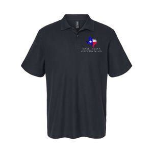 Make Texas A Country Again Texas Secede Texas Exit Texit Softstyle Adult Sport Polo