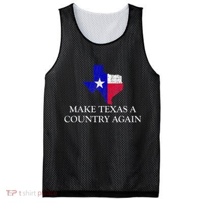 Make Texas A Country Again Texas Secede Texas Exit Texit Mesh Reversible Basketball Jersey Tank