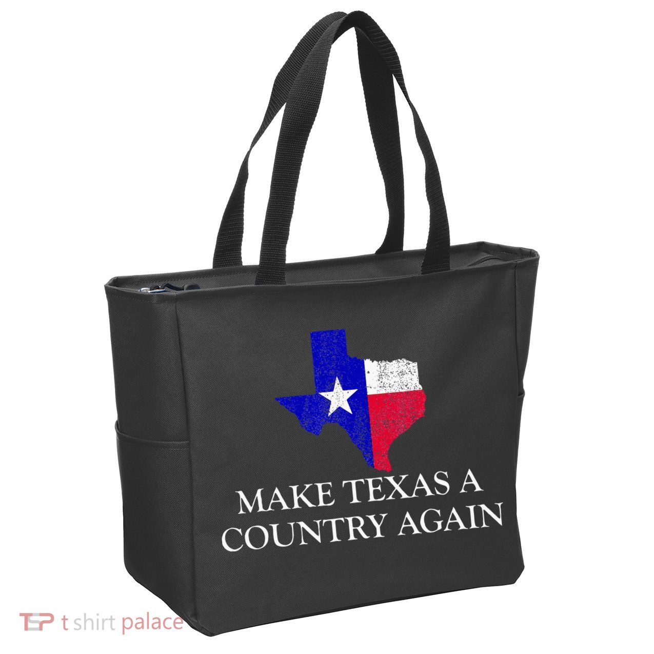 Make Texas A Country Again Texas Secede Texas Exit Texit Zip Tote Bag