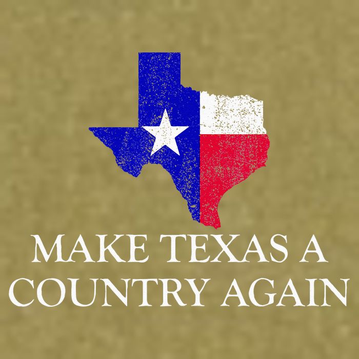 Make Texas A Country Again Texas Secede Texas Exit Texit Garment-Dyed Women's Muscle Tee