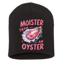 Moister Than An Oyster Inappropriate Shellfish Funny Raunchy Short Acrylic Beanie