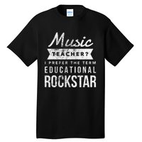 Music Teacher Appreciation Gifts Tall T-Shirt