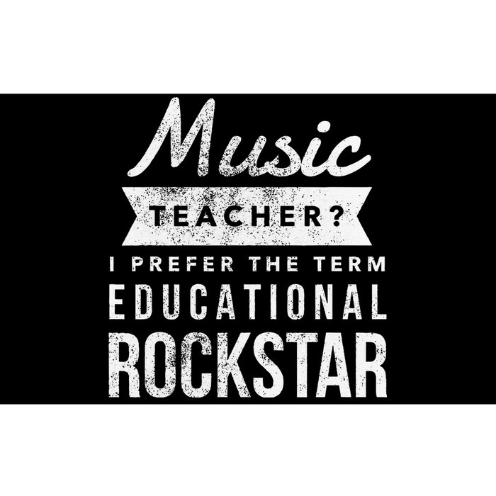 Music Teacher Appreciation Gifts Bumper Sticker