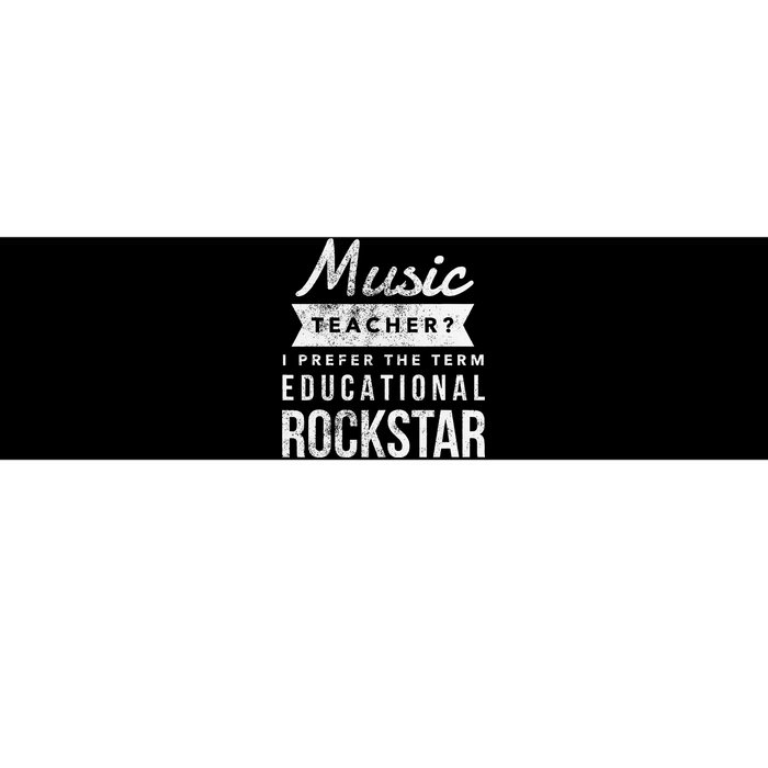 Music Teacher Appreciation Gifts Bumper Sticker