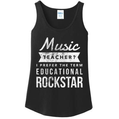 Music Teacher Appreciation Gifts Ladies Essential Tank