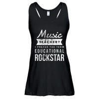 Music Teacher Appreciation Gifts Ladies Essential Flowy Tank