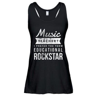 Music Teacher Appreciation Gifts Ladies Essential Flowy Tank