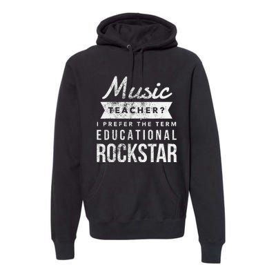 Music Teacher Appreciation Gifts Premium Hoodie