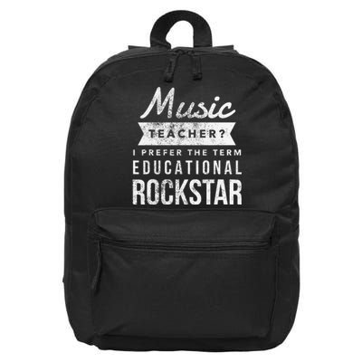 Music Teacher Appreciation Gifts 16 in Basic Backpack