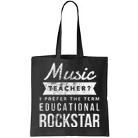 Music Teacher Appreciation Gifts Tote Bag