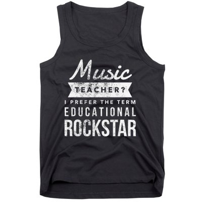 Music Teacher Appreciation Gifts Tank Top