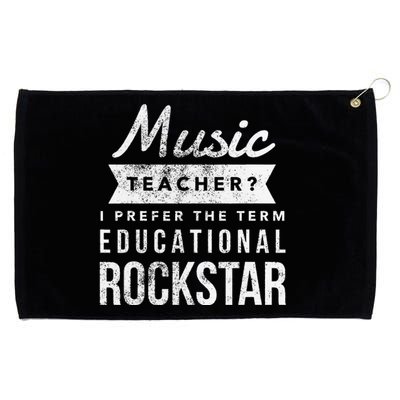 Music Teacher Appreciation Gifts Grommeted Golf Towel