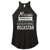 Music Teacher Appreciation Gifts Women's Perfect Tri Rocker Tank