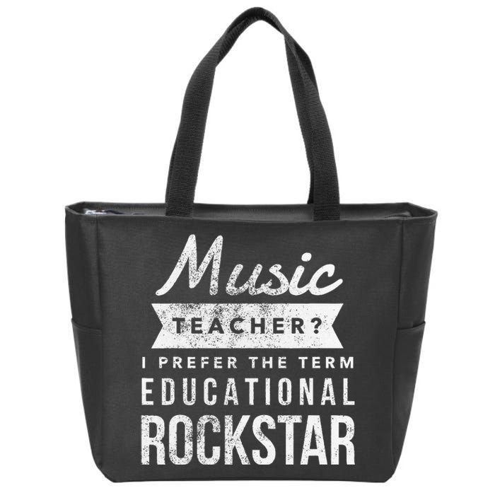 Music Teacher Appreciation Gifts Zip Tote Bag