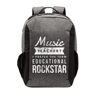 Music Teacher Appreciation Gifts Vector Backpack