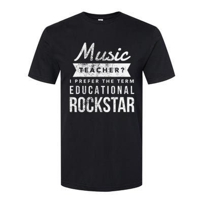 Music Teacher Appreciation Gifts Softstyle CVC T-Shirt