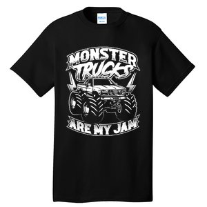 Monster Truck Are My Jam For Monster Truck Lovers Tall T-Shirt