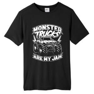 Monster Truck Are My Jam For Monster Truck Lovers Tall Fusion ChromaSoft Performance T-Shirt