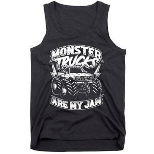 Monster Truck Are My Jam For Monster Truck Lovers Tank Top